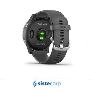 SMARTWATCH GARMIN VIVOACTIVE 4 STAINLESS BLACK (010-02174-11) - Imagen 4