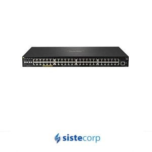 SWITCH 48P ARUBA HPE 2930F-48G POE+ 740W 4SFP (JL557A) - Imagen 1