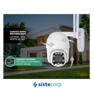 CAMARA DE SEGURIDAD GADNIC DM300W IP WIFI PARA EXTERIORES 1080P VISION NOCTURNA (P2P00040) - Imagen 4