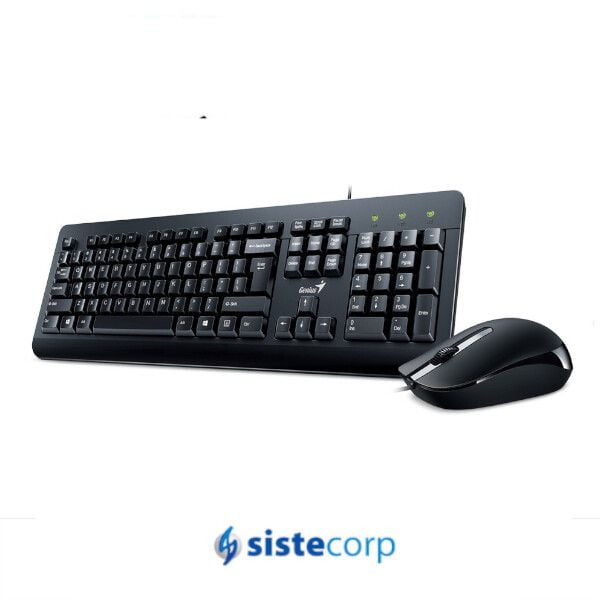 TECLADO GENIUS SLIMSTAR C126 SMART USB BLACK (31330007401)
