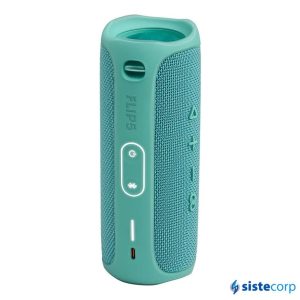 PARLANTE PORTATIL JBL FLIP 5 VERDE JBL (JBLFLIP5GRENAM) - Imagen 3