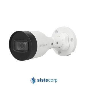 CAMARA BULLET IP DAHUA 2MPX LENTE 3.6MM IR 30M MICROFONO IP67 POE (IPC-HFW1230S1P-A-0360B-S5-QH2) - Imagen 1