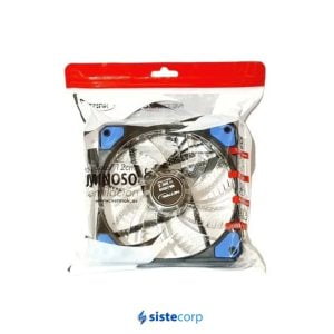 COOLER 120X120X25 4PI CON LUZ AZUL NM-12025B NETMAK (NM-12025B) - Imagen 3