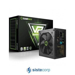 FUENTE 600W GAMEMAX 80 PLUS BRONZE VP-600 FAN 12CM