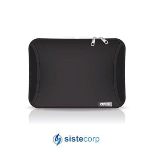 FUNDA DE NOTEBOOK 15,6'' CON BOLSILLO NEGRA CDTEK LISA - Imagen 1