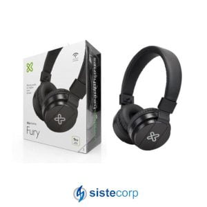 AURICULAR ESTEREO KLIP XTREME FURY BLUETOOTH C/MIC NEGRO (KHS-620BK) - Imagen 1