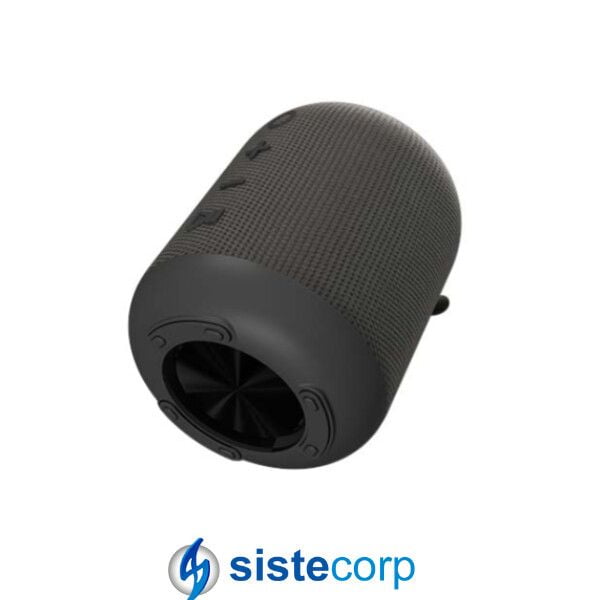 PARLANTE KLIPXTREME TITAN PORTABLE SPEAKER TRUE WIRELESS STEREO 17HS-12W-IPX7 BLACK (KBS-200BK)
