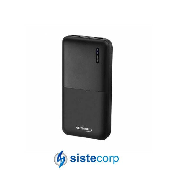 CARGADOR POWER BANK - 2 SALIDAS USB TIPO C - 10.000 MAH (NM-PB4)