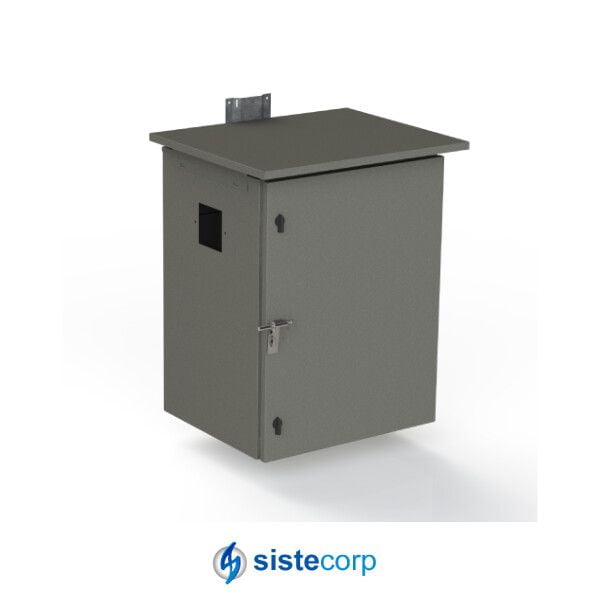 GABINETE ESTANCO 15U X 600 C/1 CAZOLETA 1 BANDEJA, SOBRETECHO Y FAAN 4'' INCLUYE FAAN (GE15)