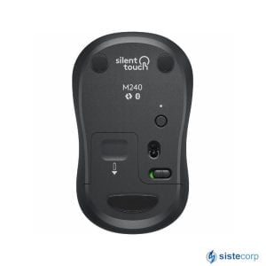 MOUSE INALAMBRICO BLUETOOTH LOGITECH M240 SILENT BLACK (910-007113) - Imagen 3