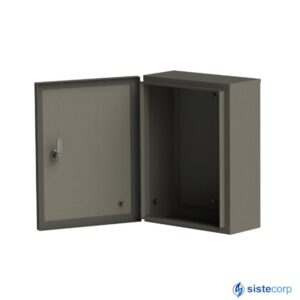 GABINETE METALICO PARA POSTE O PARED 300x400x150 (GAB-EST-15) - Imagen 4