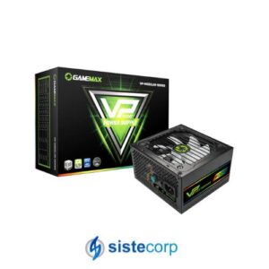 FUENTE 600W GAMEMAX 80 PLUS BRONZE VP-600-M-RGB (VP-600-M-RGB)