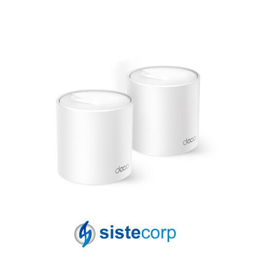 SISTEMA MESH TP-LINK DECO X10 POR 2 UNIDADES AX1500 (DECO X10 (2-PACK))