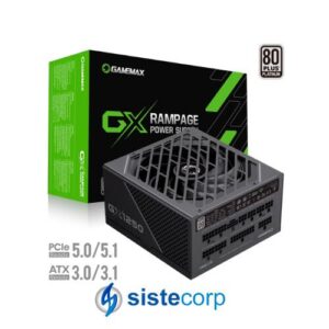 FUENTE 1250W GAMEMAX 80 PLUS PLATINUM (GX-1250 PRO BK)
