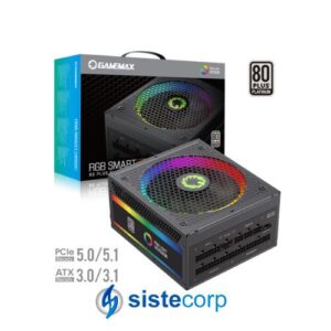 FUENTE 1300W GAMEMAX 80 PLUS PLATINUM (RGB-SMART 1300)