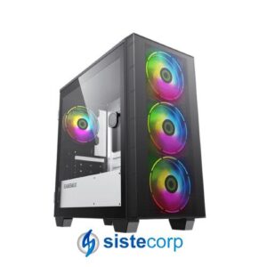 GABINETE GAMEMAX AERO MINI 4*FAN ARGB M-ATX (AERO MINI)