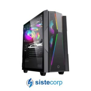 GABINETE GAMEMAX TYPHOON COC 2*FAN ARGB E-ATX (TYPHOON COC) - Imagen 1