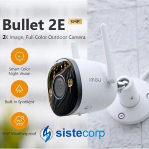 CAMARA IP WIFI BULLET 2E 3MP IMOU (IPC-K3DP-3H0WF) - Imagen 3