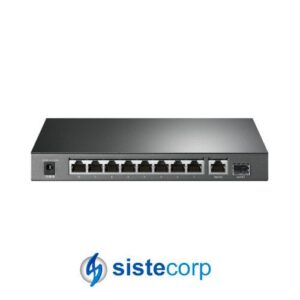 SWITCH 9P TP-LINK SG1210P GIGA POE + 1 SFP (TL-SG1210P) - Imagen 1