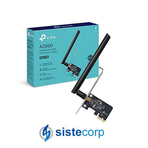 PLACA RED PCI-E TP-LINK ARCHER T2E AC600 DUALBAND (ARCHER T2E)