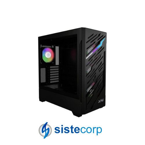 GABINETE XPG STARKER AIR BTF NEGRO FAN ARGB X4 (STARKERAIRBTFMTA-BKCWW)