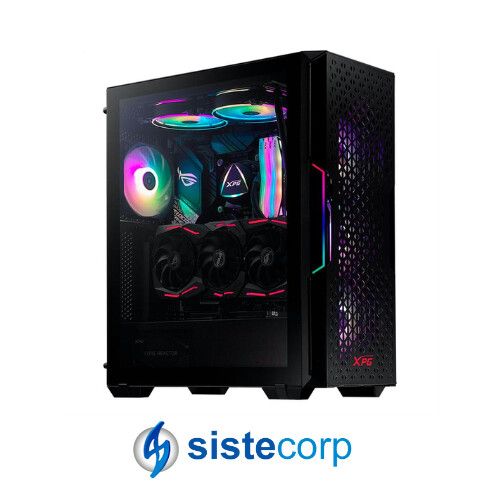 GABINETE XPG STARKER AIR NEGRO FAN ARGB X1 FAN X1 (STARKERAIR-BKCWW)