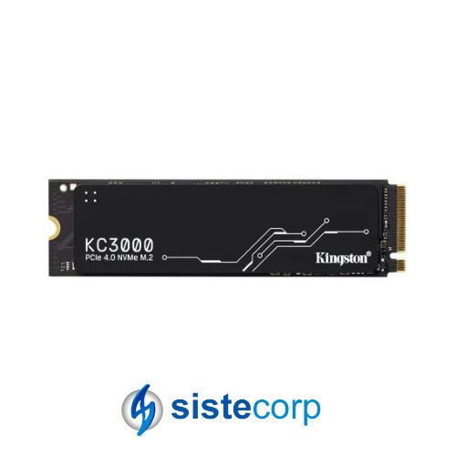 DISCO SOLIDO SSD M.2 NVME 512GB G4 KINGSTON KC3000 (SKC3000S/512G)