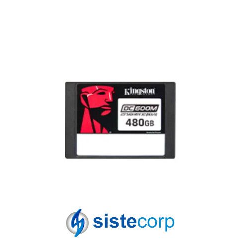 DISCO SOLIDO SSD 480GB KINGSTON DC600 SATAIII 2.5 P/SERVER (SEDC600M/480G)