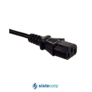 CABLE ALIMENTACION - 1,5MTS - 3 PATAS CHATAS - NETMAK ( NM-C45 ) - Imagen 3