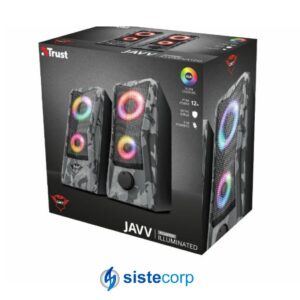 PARLANTE 2.0 CON ILUMINACION RGB TRUST GXT 606 JAVV