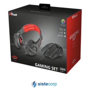 KIT GAMING SET CON AURICULAR & MOUSE TRUST GXT 784 2-IN-1