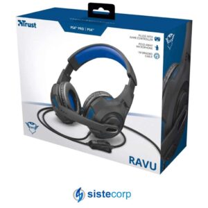 AURICULAR HEADSET FOR PS4/ PS5 TRUST GXT 307B RAVU GAMING