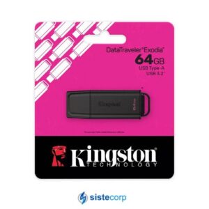 PENDRIVE 64GB KINGSTON 3.2 DTX G2 ( DTXG2/64GB)