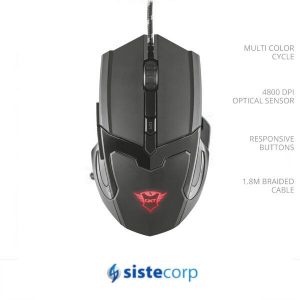 MOUSE GAMING GXT101 NEGRO TRUST (21044) - Imagen 2
