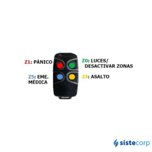CONTROL REMOTO ADICIONAL PARA ALARMA HORUS - Imagen 2