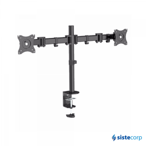 SOPORTE ESCRITORIO MONITOR DOBLE 13` A 27` IT-DB91E INTELAID - Imagen 1