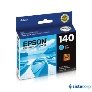 CARTUCHO ORIGINAL EPSON 140 CYAN (T140220-AL) - Imagen 1