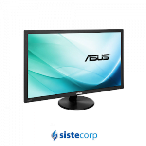 MONITOR 22 ASUS VP228HE FHD 60HZ  BLACK AUDIO VGA/HDMI (90LM01K0-B031B0) - Imagen 1
