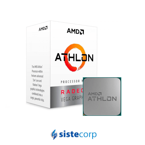 PROCESADOR AMD ATHLON 240GE 2 CORE 3.5GHZ (YD240GC6FBBOX) – Sistecorp