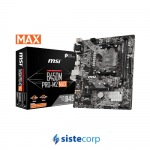 PLACA MADRE MSI AM4 B450M PRO-M2 MAX BOX M-ATX (B450M PRO-M2 MAX)