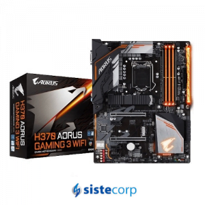 PLACA MADRE GIGABYTE S1151 H370 AORUS GAMING 3 BOX(H370 AORUS GAMING 3) - Imagen 1