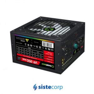 FUENTE 350W GAMEMAX 80 PLUS VP-350-RGB  FAN 12CM (VP-350-RGB) - Imagen 2