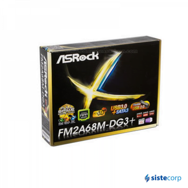 PLACA MADRE ASROCK FM2A68M-DG3 FM2+ (FM2A68M-DG3+)