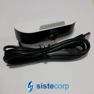WEBCAM WC 1080P USB + MICROFONO WHITE (WC1080P) - Imagen 1