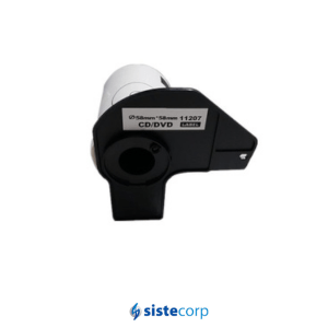 ETIQUETAS BROTHER DK1207  P/CD Y DVD 58MM P/QL - Imagen 1