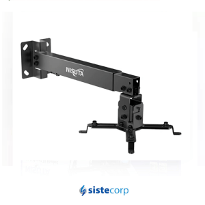SOPORTE PROYECTOR DE TECHO Y PARED MAX 20KG INCLINACIIN15° A +15° DISTANCIA TECHO/PROYECTOR 430 A 650MM C/ORGA - Imagen 1