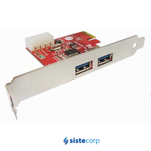 PLACA PCI E 2P USB 3.0 NS-PLUS3 NISUTA - Imagen 1