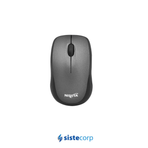 MOUSE INALAMBRICO MINI GRIS 1000 DPI USB NS-MOW37G NISUTA - Imagen 1