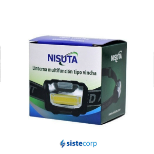 LINTERNA MULTIFUNCION TIPO VINCHA NS-LICA NISUTA - Imagen 3