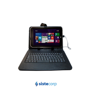 FUNDA CON TECLADO TABLET 10` NEGRO NS-FUTE910 NISUTA - Imagen 1